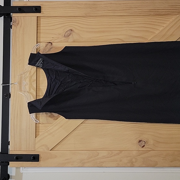 Cynthia Howie for Maggie Boutique | Black Maxi Dress w/ Side Slits | 6 - Picture 6 of 6